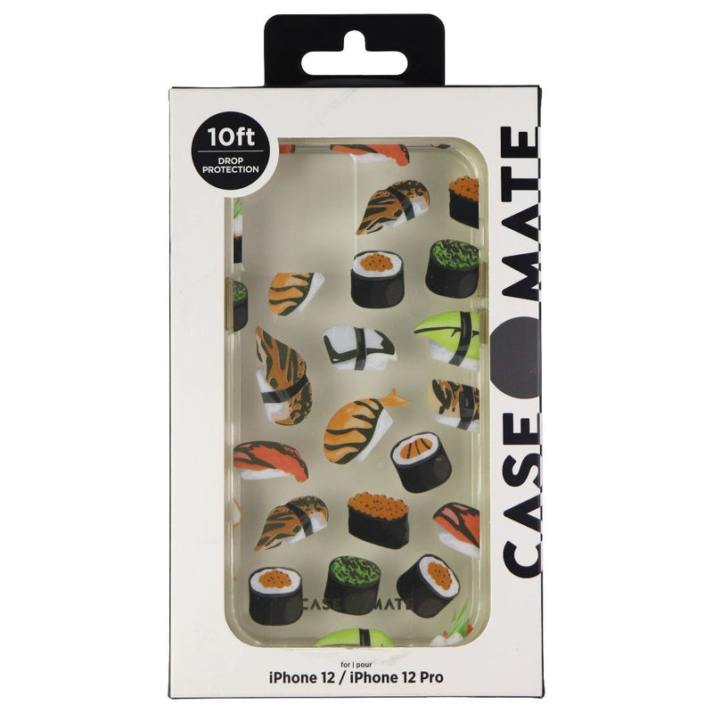 Case-Mate Prints Series Case for Apple iPhone 12 Pro / iPhone 12 - Clear Sushi - Case-Mate - Simple Cell Shop, Free shipping from Maryland!