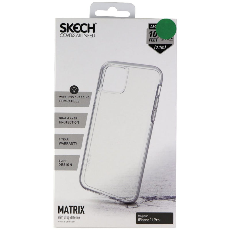 Skech Matrix Series Slim Hybrid Case for Apple iPhone 11 Pro - Clear - Skech - Simple Cell Shop, Free shipping from Maryland!