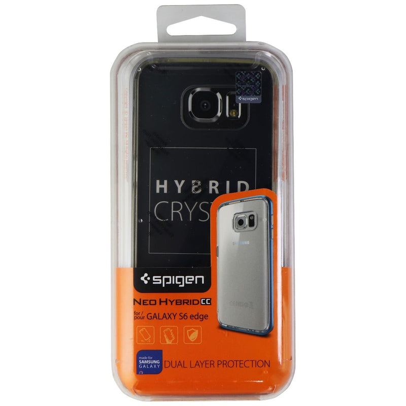 Spigen Neo Hybrid Series Case for Samsung Galaxy S6 Edge - Clear / Gunmetal - Spigen - Simple Cell Shop, Free shipping from Maryland!