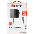 Griffin USB-C Wall Charger, PowerBlock SE with Attached Cable for USB-C devices - Griffin - Simple Cell Shop, Free shipping from Maryland!