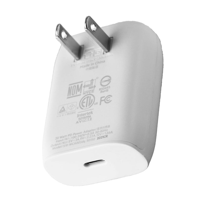 Belkin (20-Watt) Single USB-C Fast Charge Wall Charger - White