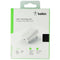 Belkin (20-Watt) Single USB-C Fast Charge Wall Charger - White - Belkin - Simple Cell Shop, Free shipping from Maryland!