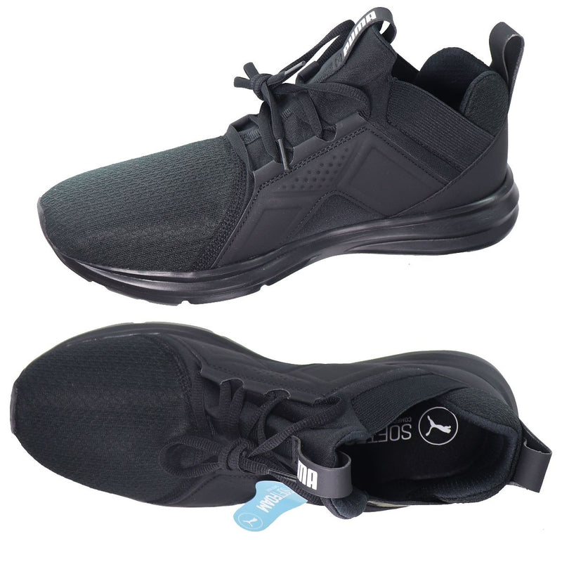 PUMA Mens Enzo Sneaker Sport Shoes - Black (Size 10 M US) - Puma - Simple Cell Shop, Free shipping from Maryland!