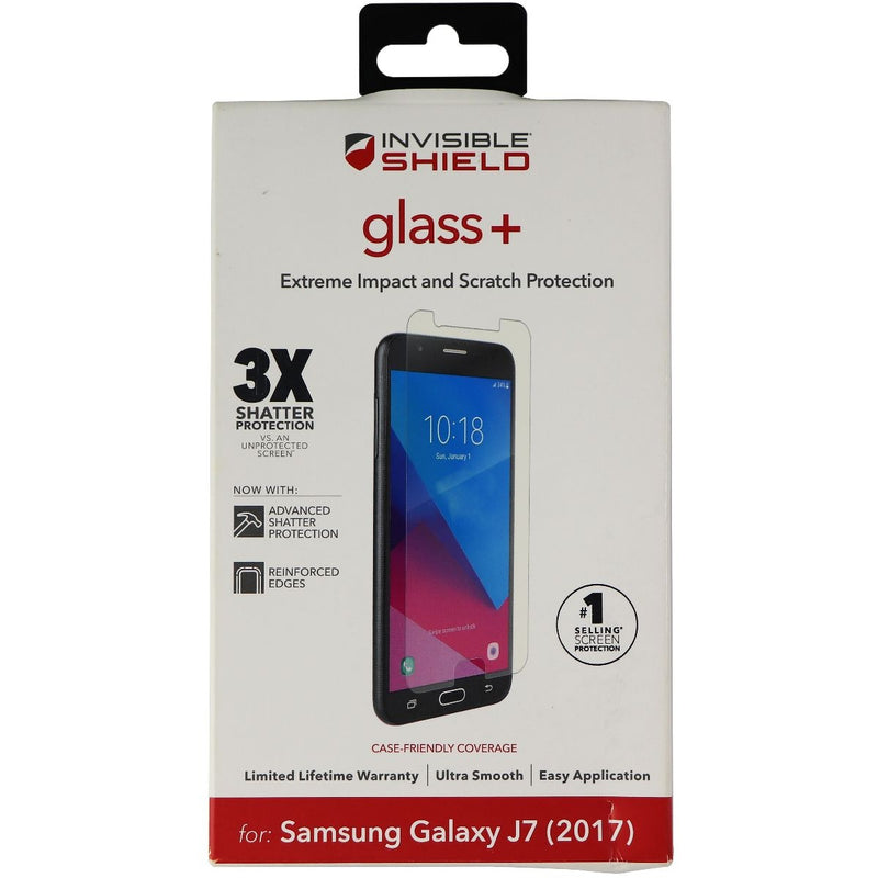 ZAGG Invisible Shield (Glass+) Screen Protector for Samsung Galaxy J7 (2017) - Zagg - Simple Cell Shop, Free shipping from Maryland!