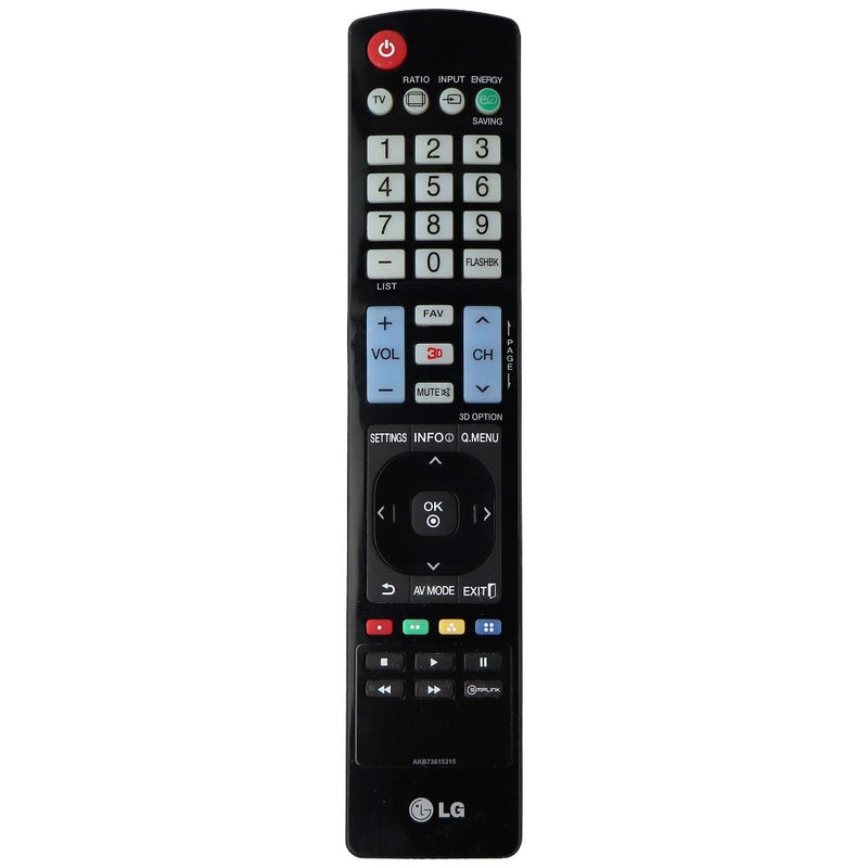 LG Replacement OEM Remote Control (AKB73615315) for Select LG TVs - Black - LG - Simple Cell Shop, Free shipping from Maryland!