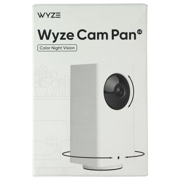 Wyze Cam Pan v2 1080p Pan/Tilt/Zoom Wi-Fi Indoor Smart Home Camera - White - WYZE - Simple Cell Shop, Free shipping from Maryland!