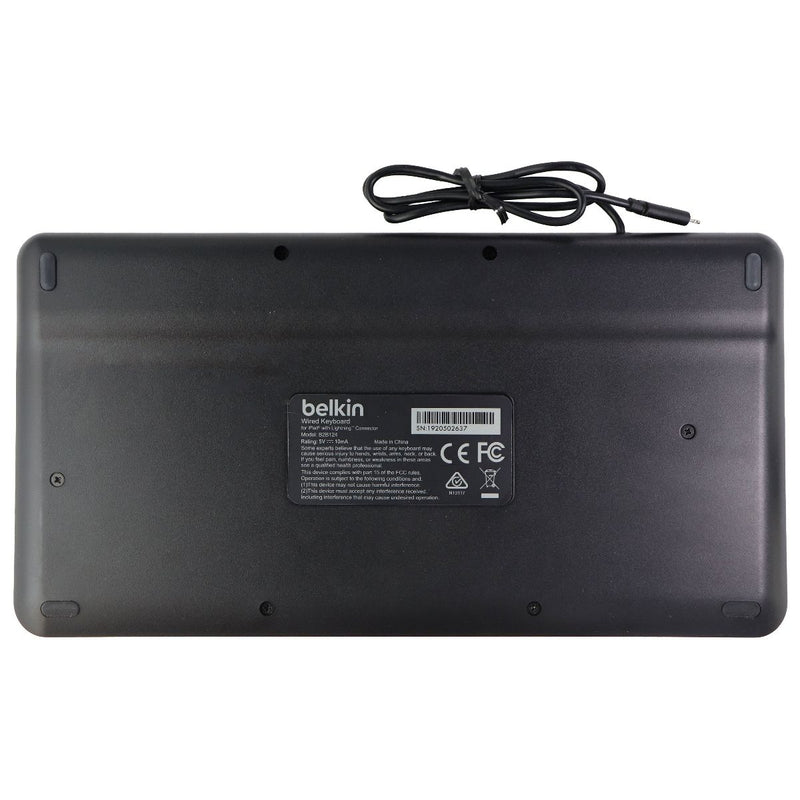Belkin Wired Keyboard for Apple iPad / iPad Pro / iPad Air - Black (B2B124) - Belkin - Simple Cell Shop, Free shipping from Maryland!