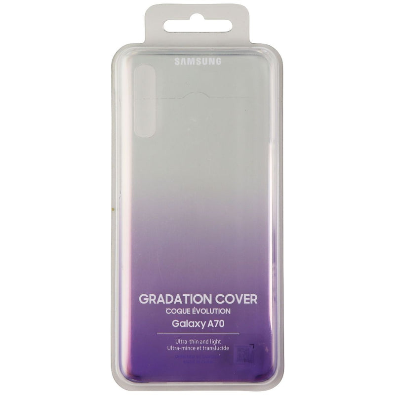 Samsung Gradation Ultra-Thin Cover Case for Samsung Galaxy A70 - Violet/Clear - Samsung - Simple Cell Shop, Free shipping from Maryland!
