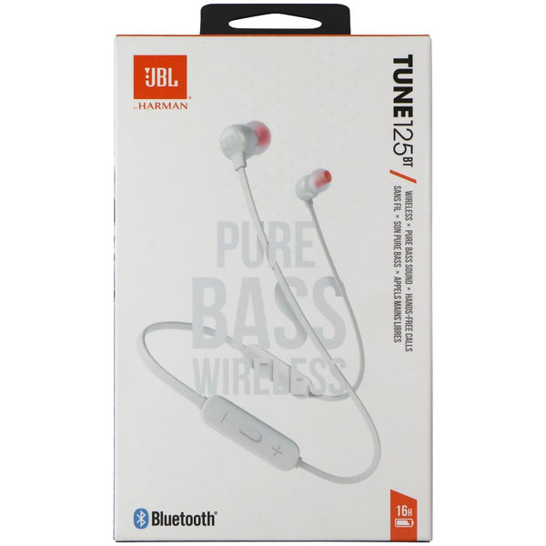 JBL Tune 125 BT Bluetooth Wireless In-Ear Headphones with Mic / Remote - White - JBL - Simple Cell Shop, Free shipping from Maryland!