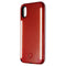LuMee Duo Series LED Selfie Case for iPhone Xs & iPhone X - Red Glitter - LuMee - Simple Cell Shop, Free shipping from Maryland!
