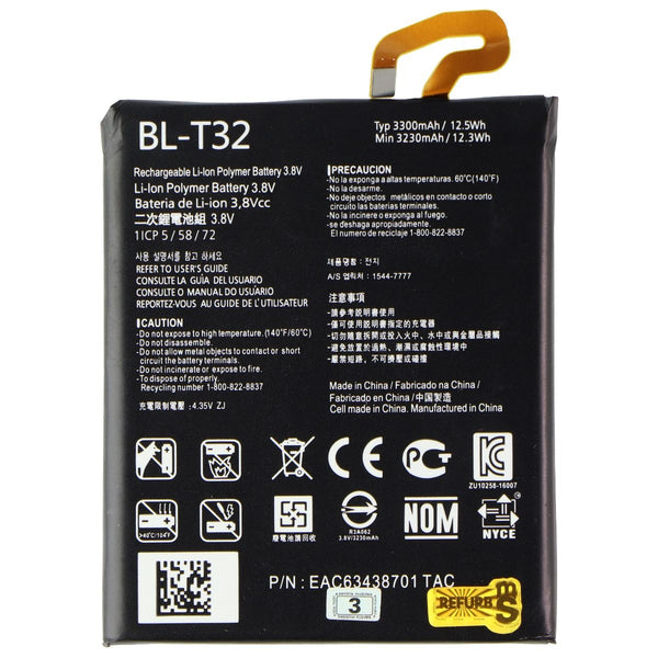 Rechargeable 3300mAh (BL-T32) Battery for LG G6 / H871 H872 LS993 VS998