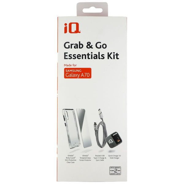 iQ Grab & Go Essentials Kit Charger & Case for Samsung Galaxy A70 Smartphones - iQ - Simple Cell Shop, Free shipping from Maryland!