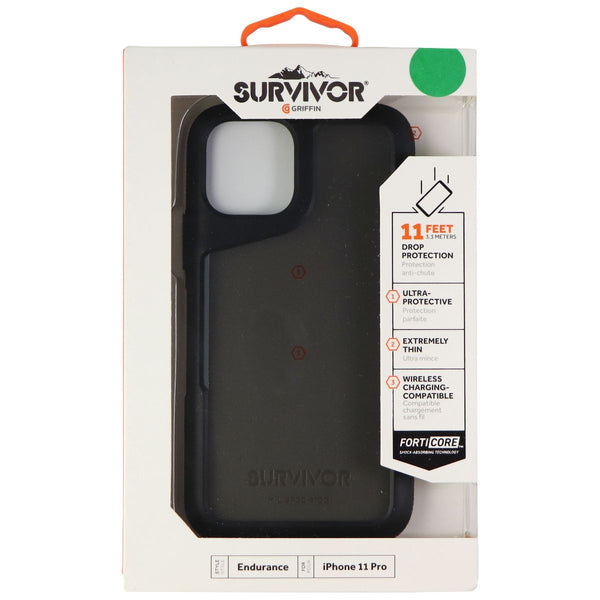 Griffin Survivor Endurance Series Hard Case for Apple iPhone 11 Pro - Black - Griffin Technology - Simple Cell Shop, Free shipping from Maryland!