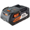 Ridgid OEM 18V Hyper Lithium-Ion 4AH Single Battery (R840087) - RIDGID - Simple Cell Shop, Free shipping from Maryland!
