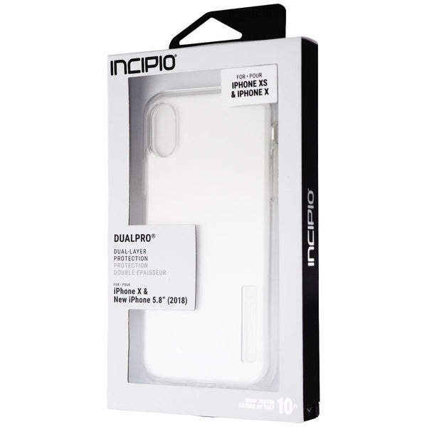 Incipio DualPro Series Case for Apple iPhone Xs and iPhone X - Clear - Incipio - Simple Cell Shop, Free shipping from Maryland!