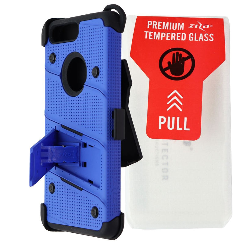 Zizo Bolt Series Case + Holster for Google Pixel - Blue/Black