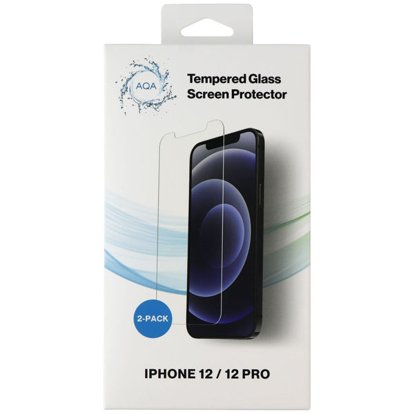 AQA Tempered Glass (2-Pack) Screen Protector for Apple iPhone 12 and 12 Pro - AQA - Simple Cell Shop, Free shipping from Maryland!