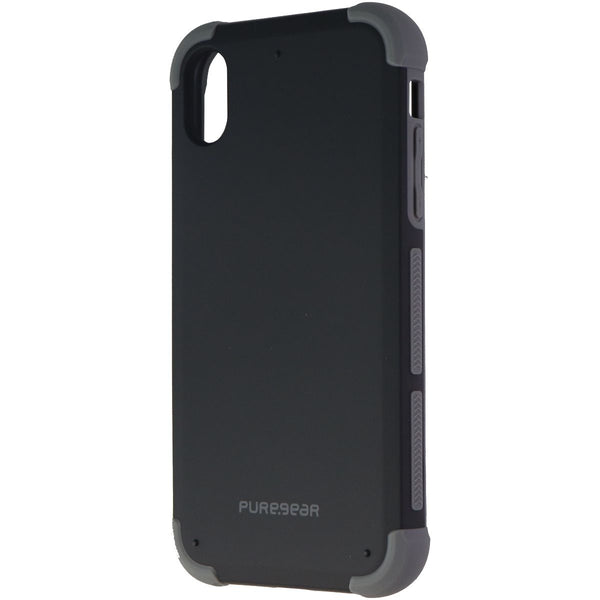 PureGear DualTek Series Case for Apple iPhone XR - Black / Gray