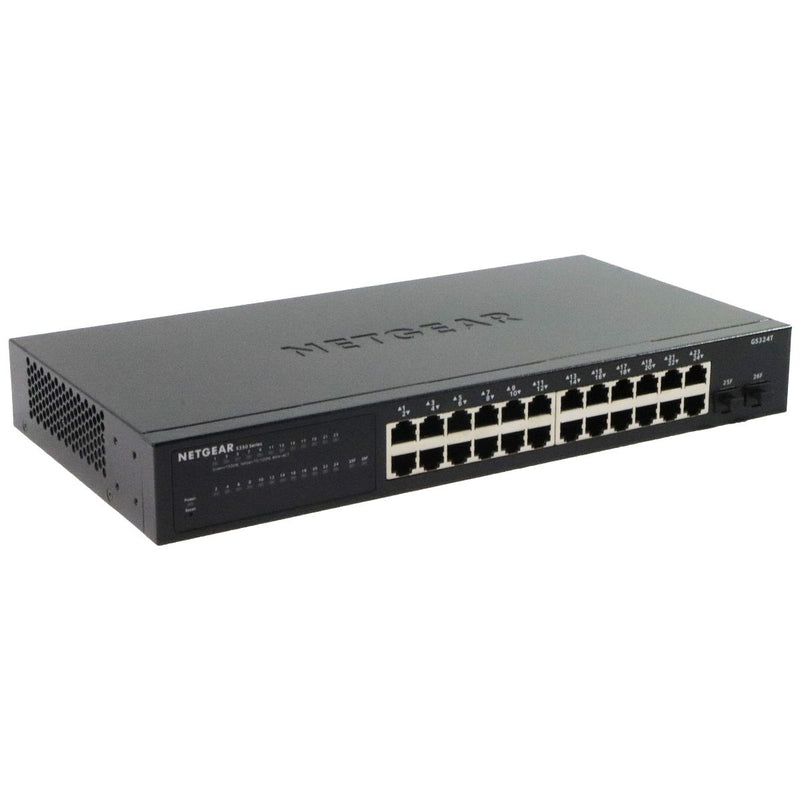NETGEAR 26-Port Gigabit Ethernet Smart Managed Pro Switch (GS324T) - Netgear - Simple Cell Shop, Free shipping from Maryland!