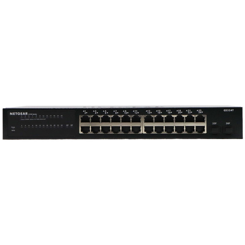 NETGEAR 26-Port Gigabit Ethernet Smart Managed Pro Switch (GS324T) - Netgear - Simple Cell Shop, Free shipping from Maryland!