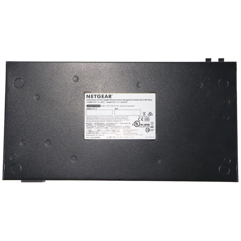 NETGEAR 26-Port Gigabit Ethernet Smart Managed Pro Switch (GS324T) - Netgear - Simple Cell Shop, Free shipping from Maryland!