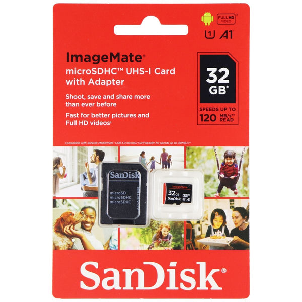 SanDisk ImageMate microSDHC UHS-1 Card with Adapter (32GB) Memory Card - SanDisk - Simple Cell Shop, Free shipping from Maryland!