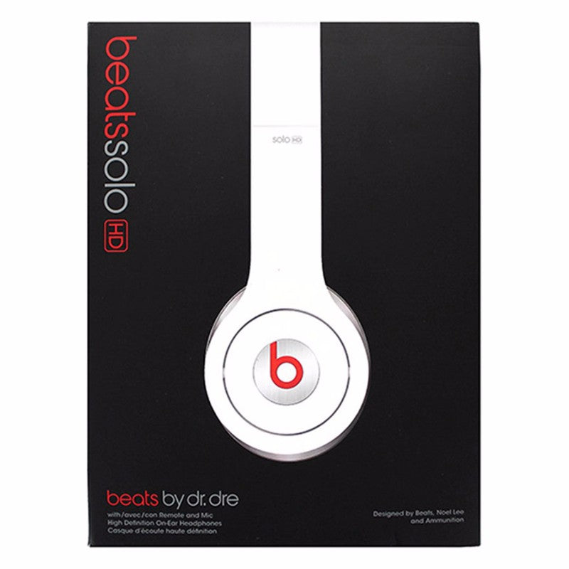 Monster Beats by Dr. Dre Solo HD Wired On Ear Headphones - White (520401-00) - Beats by Dr. Dre - Simple Cell Shop, Free shipping from Maryland!