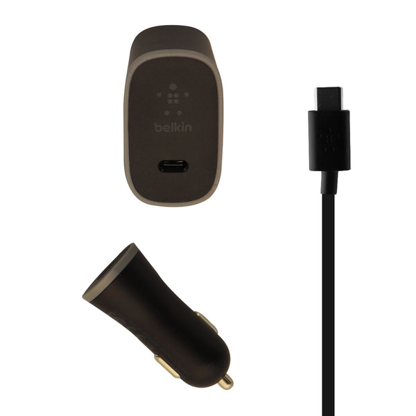 Belkin USB Type C Charging Kit (15 Watt) with Wall and Car Adapter - Black - Belkin - Simple Cell Shop, Free shipping from Maryland!