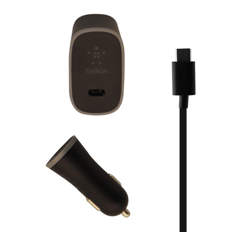Belkin USB Type C Charging Kit (15 Watt) with Wall and Car Adapter - Black - Belkin - Simple Cell Shop, Free shipping from Maryland!