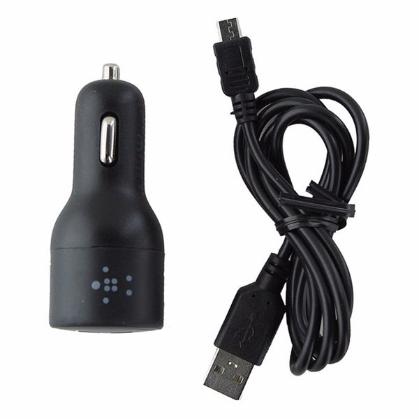 Belkin Car Charging Adapter with 2 USB Ports and 4 Ft Micro USB Cable - Black - Belkin - Simple Cell Shop, Free shipping from Maryland!
