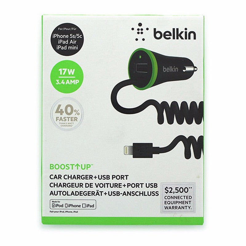 Belkin 3.4 Amp Boost Up Car Charger for Apple iPhone 5 and 6 Models - Belkin - Simple Cell Shop, Free shipping from Maryland!