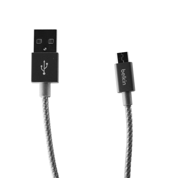 Belkin (F2CU021bt04GYTM) 4Ft Charging Cable for Micro USB 2.0 Devices - Gray - Belkin - Simple Cell Shop, Free shipping from Maryland!