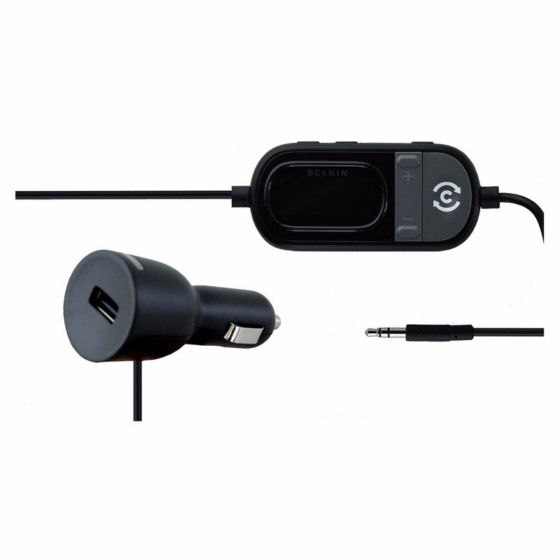 Belkin TuneCast Auto Universal FM Car Adapter 3.5mm Audio Cable - Black - Belkin - Simple Cell Shop, Free shipping from Maryland!