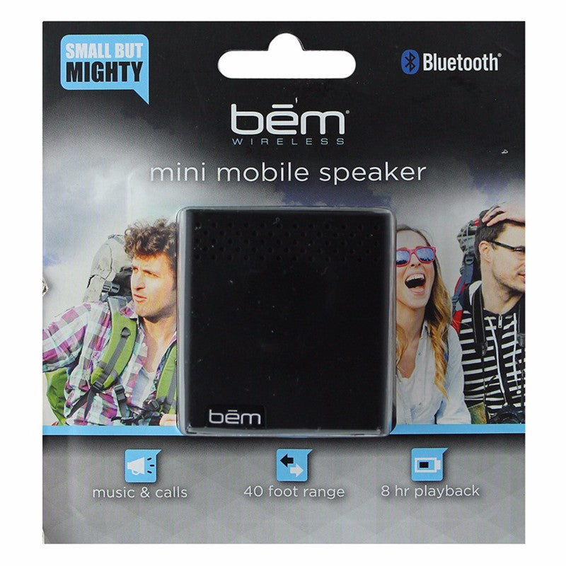 Bem Wireless Bluetooth Mini Mobile Speaker - Black - Bem Wireless - Simple Cell Shop, Free shipping from Maryland!