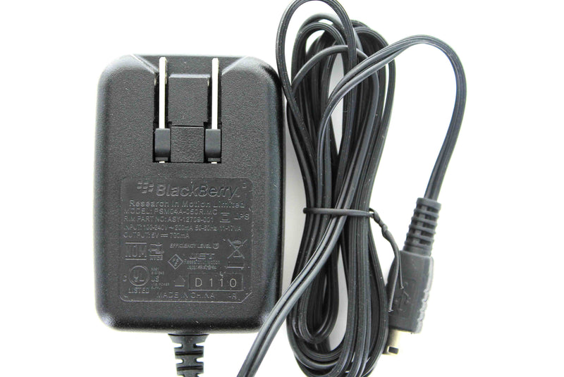 Blackberry (ASY - 12709 - 001) 5V 3Ft Travel Charger for Mini USB Devices- Black - Blackberry - Simple Cell Shop, Free shipping from Maryland!
