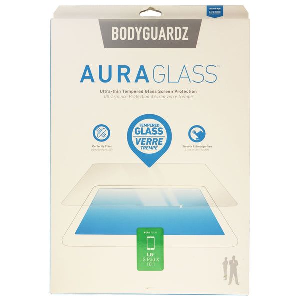 BodyGuardz Aura Glass Tempered Glass Screen Protector for LG G Pad X 10.1 Clear - BODYGUARDZ - Simple Cell Shop, Free shipping from Maryland!