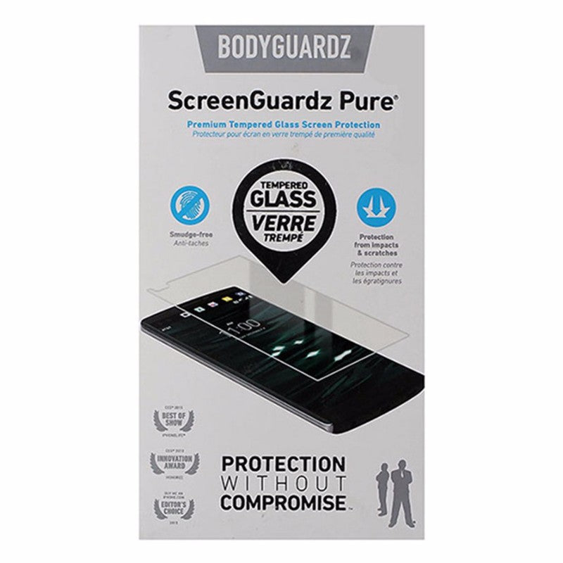 ScreenGuardz Pure Tempered Glass Screen Protector for LG V10 - Clear - BodyGuardz - Simple Cell Shop, Free shipping from Maryland!