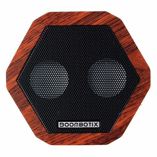 BoomBotix Rex Portable Bluetooth Speaker - Wood Finish - Boombotix - Simple Cell Shop, Free shipping from Maryland!