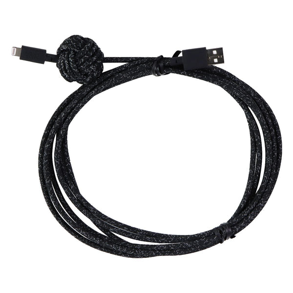 Native Union Night USB Cable with Weighted Knot for Apple (MFI) - Black - Native Union - Simple Cell Shop, Free shipping from Maryland!