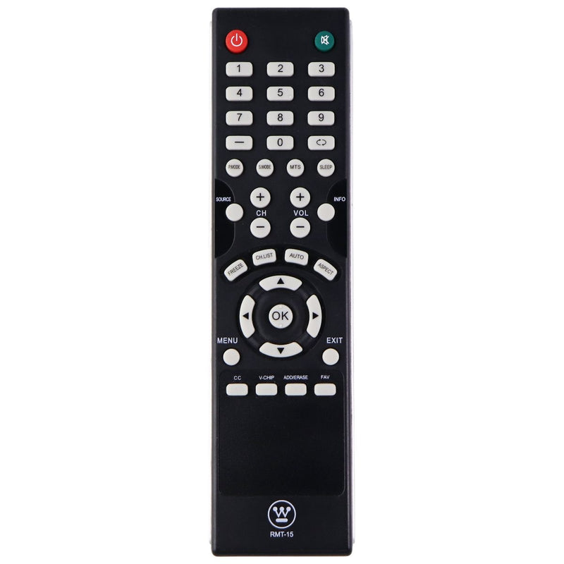 Westinghouse Remote Control (RMT-15) for Select TVs - Black/Silver - Westinghouse - Simple Cell Shop, Free shipping from Maryland!