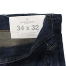 Express Jeans Mens Super Skinny Fit/Stretch (W34 x L32) - Demin Blue/Gold Stitch - Express - Simple Cell Shop, Free shipping from Maryland!