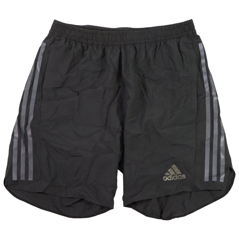 adidas Mens Run Icon Full Reflective 3-Stripes Shorts - Black (Size: M) - Adidas - Simple Cell Shop, Free shipping from Maryland!