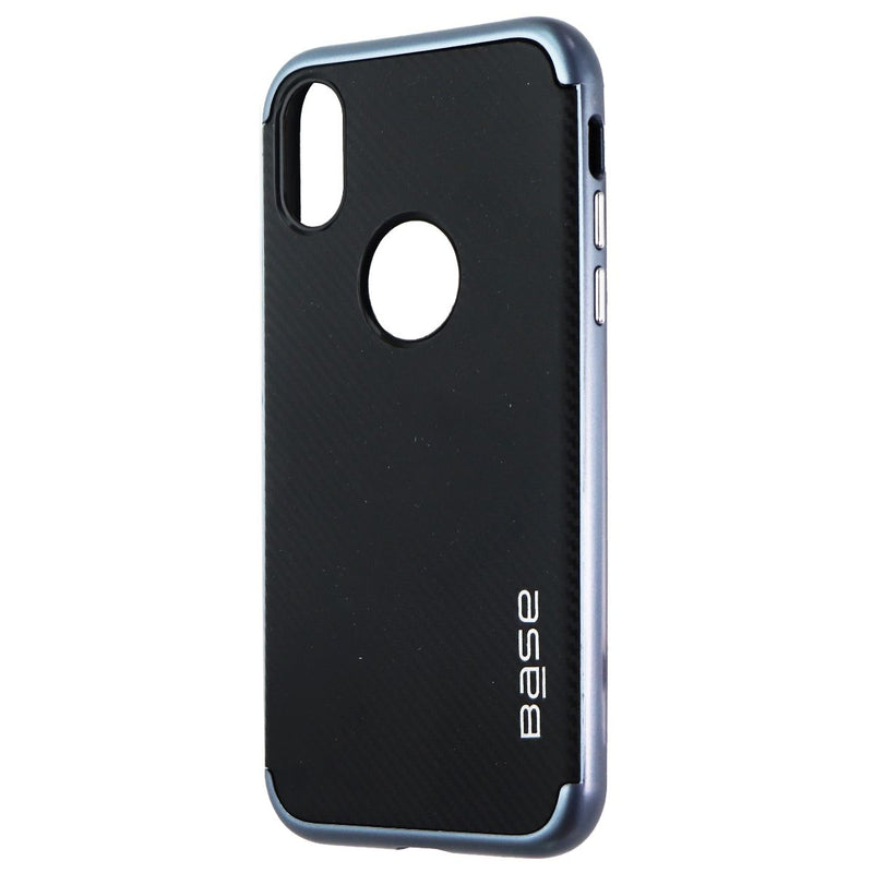 Base DuraSlim Fiber Series Case for Apple iPhone X - Black/Grey - Base - Simple Cell Shop, Free shipping from Maryland!