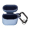 Silicon Case for Apple Airpods (Gen 1 & 2) with Carabiner/Keychain - Light Blue - Unbranded - Simple Cell Shop, Free shipping from Maryland!