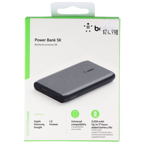 Belkin BoostCharge 5,000mAh Portable Power Bank with USB and USB-C Ports - Belkin - Simple Cell Shop, Free shipping from Maryland!