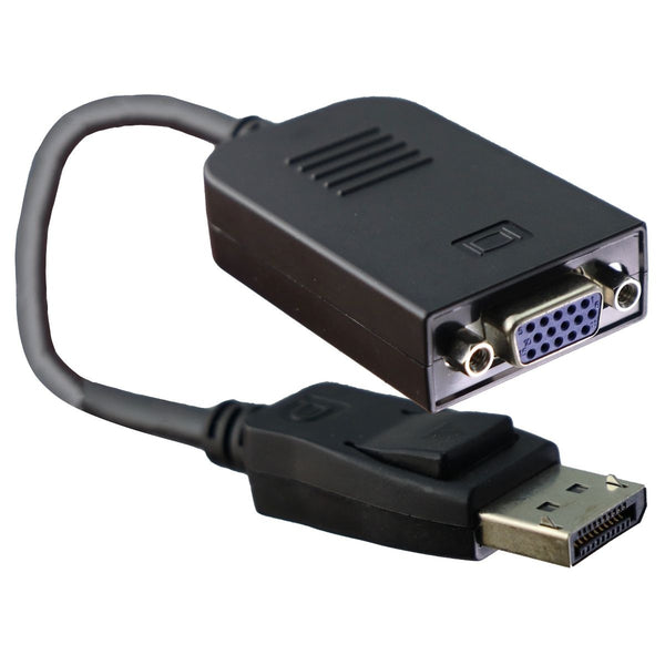 Amphenol Short Style VGA to Male DP DisplayPort Adapter - Black (ORN699) - Amphenol - Simple Cell Shop, Free shipping from Maryland!
