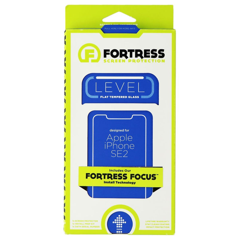 Fortress Tempered Glass Screen Protector for Apple iPhone SE (2nd Gen) - Clear - Fortress - Simple Cell Shop, Free shipping from Maryland!