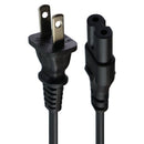 LONGWELL 2 Prong Power Cable 3ft (LS-7C) - Black - Longwell - Simple Cell Shop, Free shipping from Maryland!