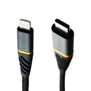 Otterbox Fast Charge USB-C to 8-Pin Cable for iPhone/iPad/iPod (6.6FT) - Black - OtterBox - Simple Cell Shop, Free shipping from Maryland!