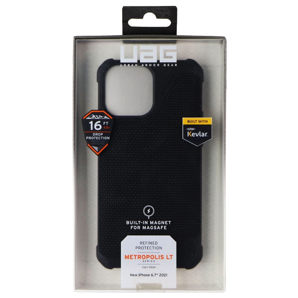 Urban Armor Gear Metropolis LT Case with MagSafe for iPhone 14 Pro Max - Black - Urban Armor Gear - Simple Cell Shop, Free shipping from Maryland!
